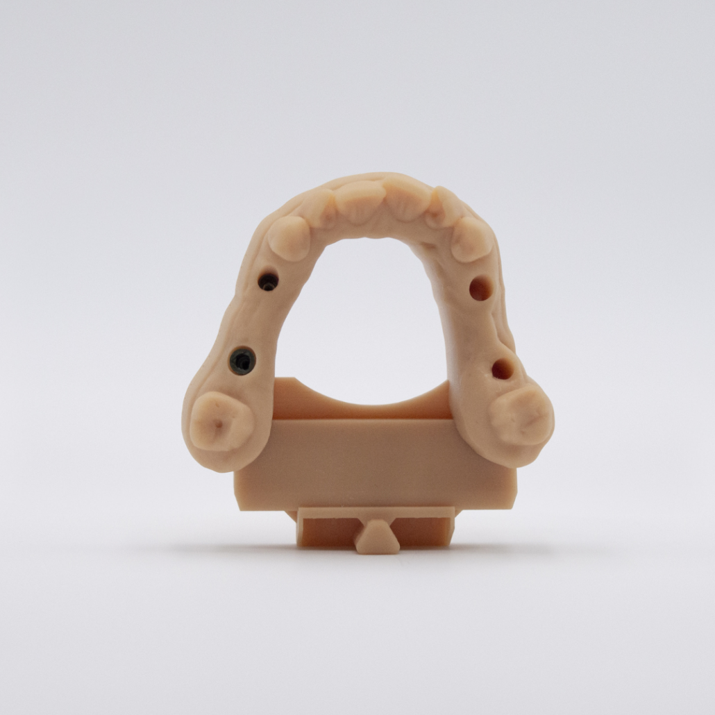 Dental model for implantology - 3D printed on Dental pro series by prodways machines