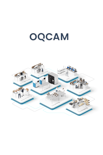 Discover oqcam workflow for dental 3D printing of crown and bridge models