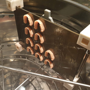 Dental spinner for cleaning 3D printed aligners models - Prodways machines