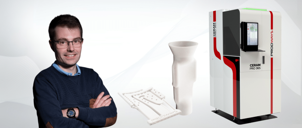 Vincent Icart presenting at the EICF Annual Conference 2025 on advanced silica-loaded slurries for 3D printing in investment casting.