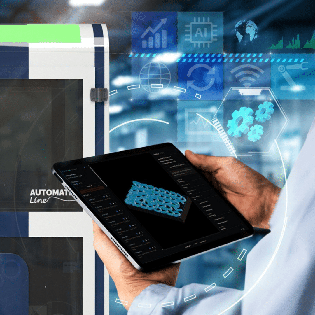 AI-Optimized 3D Printing Prodways machines aligner