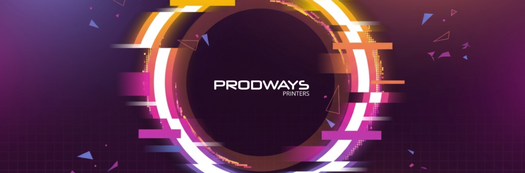 Abstract digital frame with neon pink, purple and yellow glitch effects on a dark grid background for Dental Forum 2026.